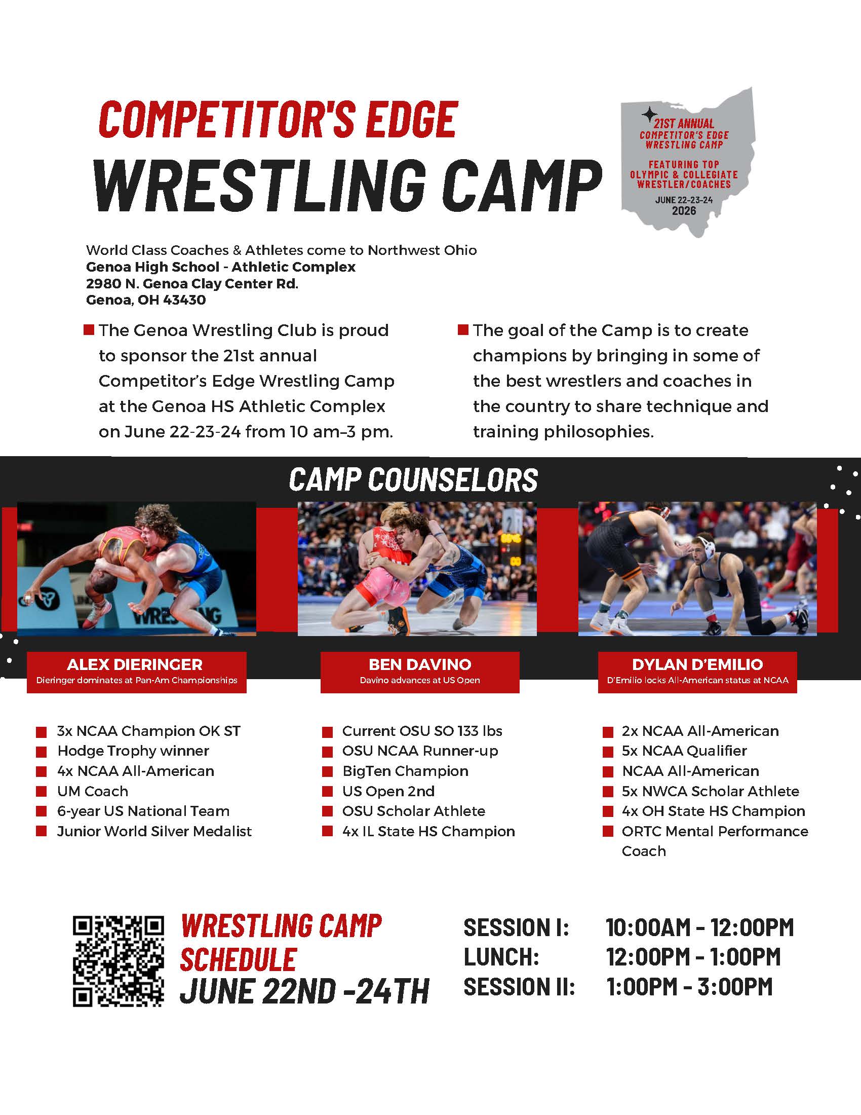 Competitors Edge Camp June 22-24