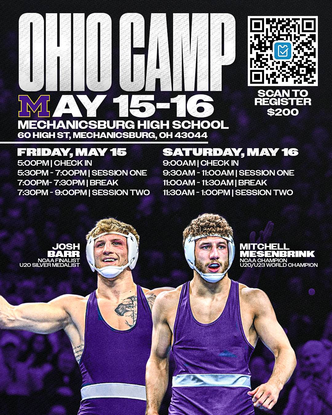 KD Wrestling- Ohio Camp