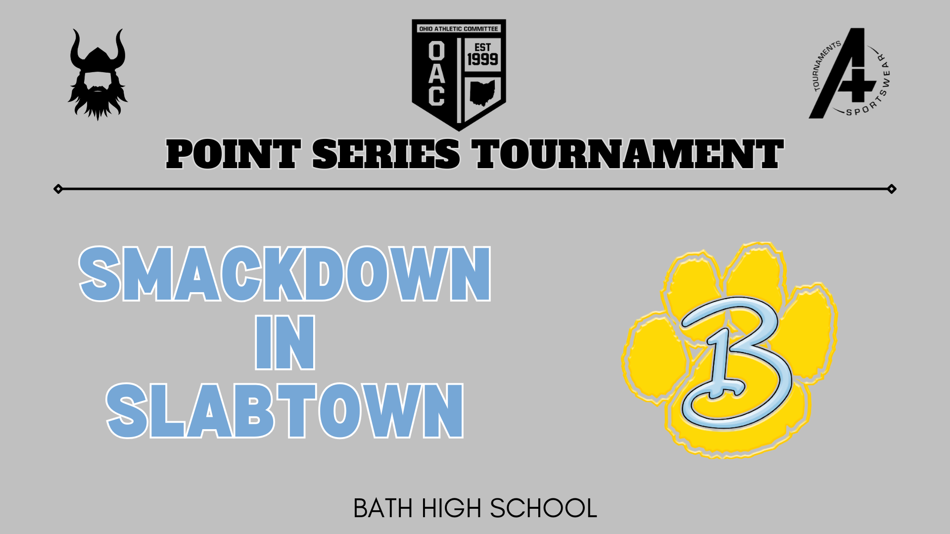 Smackdown in Slabtown HIGH SCHOOL BOYS Open Tournament