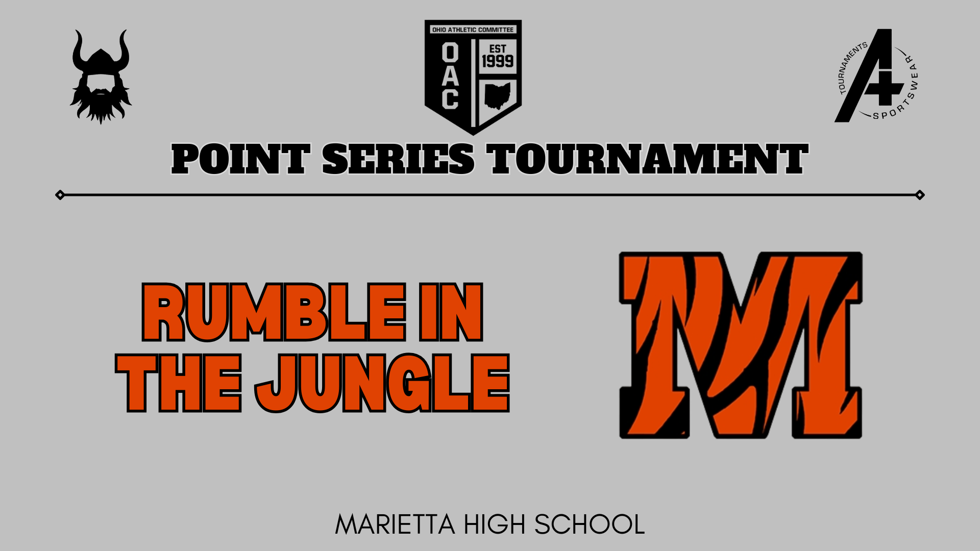 "NOVICE" Rumble in the Jungle Point Series Tournament
